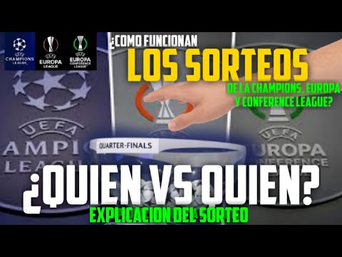 🏆😱¡ASÍ QUEDARÁN LOS SORTEOS DE LA CHAMPIONS LEAGUE, EUROPA LEAGUE Y CONFERENCE LEAGUE EXPLICACIÓN🏟⚽️ 🏆😱¡ASÍ QUEDARÁN LOS SORTEOS DE LA CHAMPIONS LEAGUE, EUROPA LEAGUE Y CONFERENCE LEAGUE EXPLICACIÓN🏟⚽️