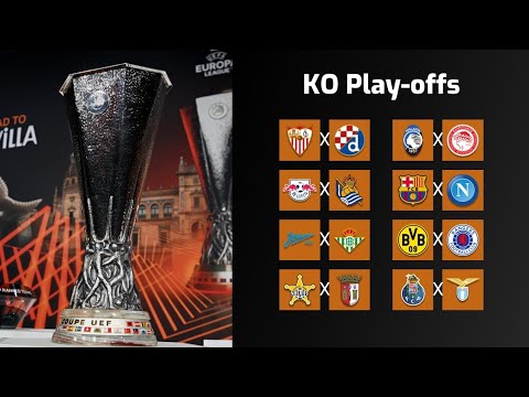 Draw Result of UEFA Europa League 2021/22 Knockout Play-offs | JunGSa Football
