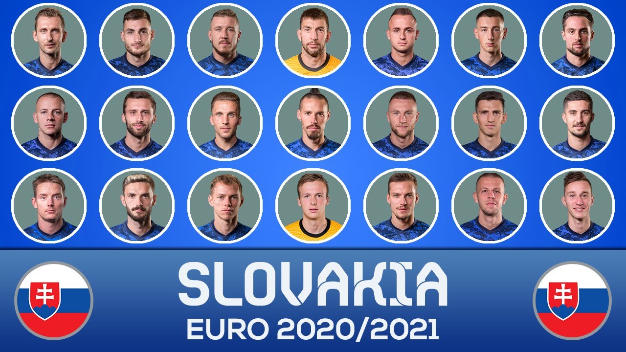 Squad slovakia euro 2021 Euro 2020