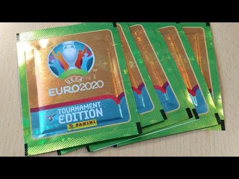 Nun also doch?!?! | 6 Tüten Panini UEFA Euro 2020 Tournament Edition Sticker