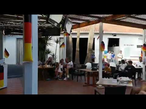 FUSSBALL Euro 2021 - Schmidi Moderiert im Robinson Club Esqiunzo Playa auf Fuerteventura