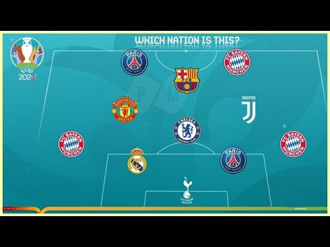 QUELLE EST CETTE EQUIPE DE L'EURO 2021 ? WHICH NATION IS THIS (Euro 2021 Edition - Football Quiz)