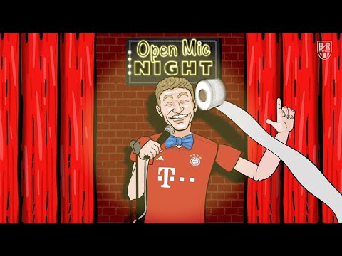 Thomas Muller Does Stand Up Comedy