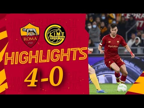 EXTENDED HİGHLİGHTS: ROMA 3-0 BODOE/GLIMT ALL GOALS EXTENDED HİGHLİGHTS: ROMA 3-0 BODOE/GLIMT ALL GOALS