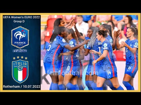 [5-1] | 10.07.2022 | France vs Italy | Francia vs Italia | UEFA Womens Euro 2022 Group D #WEURO2022