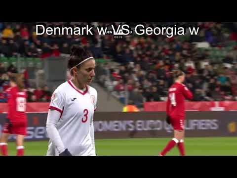Nino Pasikashvili against Denmark  UEFA EURO 2021 qualifying , group B 12 12 2019