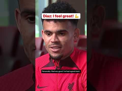 "I feel great!" | Luis Diaz reflects on an impressive start to his Liverpool career 🔴