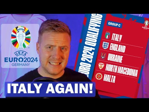 EURO 2024 QUALIFICATION DRAW REACTION VIDEO  l TOUGH GROUP FOR ENGLAND?