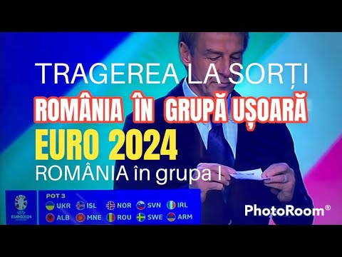EURO 2024 tragerea la sorti | ȘANSĂ URIAȘĂ pt. Romania | Qualifying draw live | Grupe preliminarii