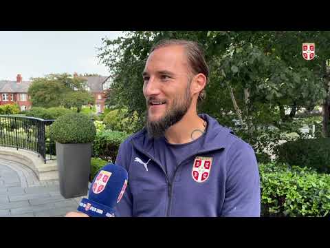 Nemanja Gudelj pred duel sa Irskom u Dablinu (06.09.2021.)