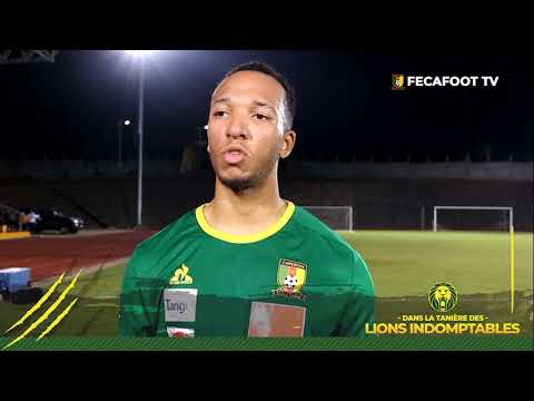 CAN 2021: Ebosse Enzo donne ses impressions après sa première séance d'entraînement avec les Lions