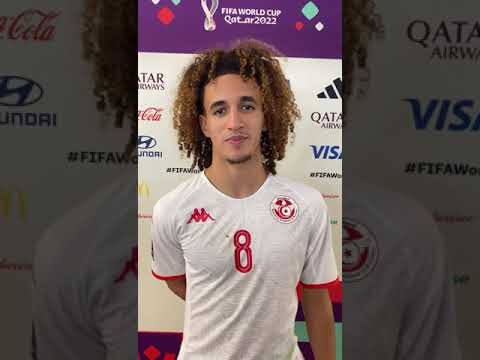 Hannibal Mejbri a un message pour vous ! #ShortsFIFAWorldCup #shorts