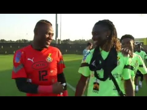 WATCH Ibrahim Danlad in Black Stars training - 2022 FIFA World Cup