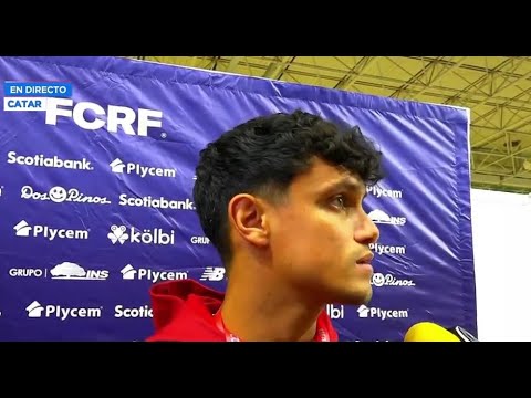 Yeltsin Tejeda indicó que el equipo está preparado para su debut en Catar