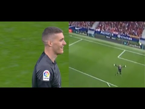 Ivo Grbic Hits CAMERA From Goal Kick!