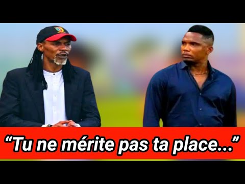 🇨🇲 Démission : des tractations en cours pour le limogeage de Rigobert Song, ça se complique