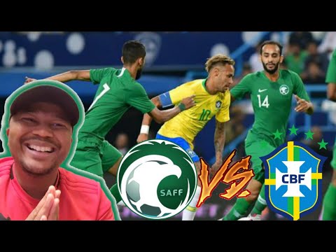 Salman Al-Faraj and Abdullah Atif Vs Brazil HD REACTION