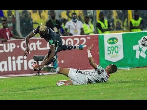 Alexander Djiku & Amartey vs Nigeria ||  Nigeria 1 vs 1 Ghana...