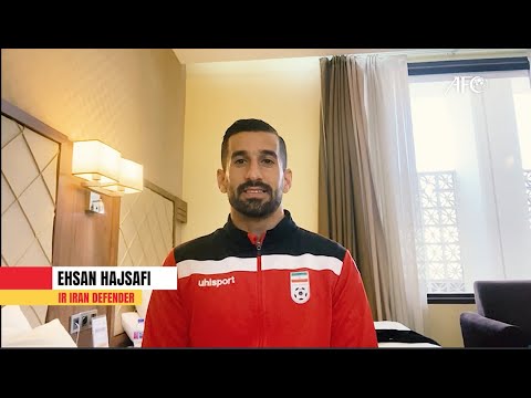 "It's time to start the countdown!" - 🇮🇷 Ehsan Hajsafi on the #AsianCup2023 logo launch.