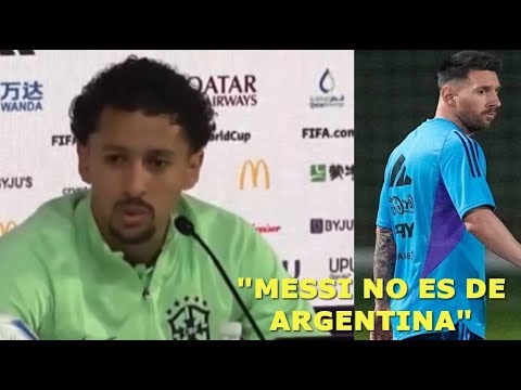 MARQUINHOS DICE UNA VERDAD CONTUNDENTE SOBRE MESSI A LOS PERIODISTAS