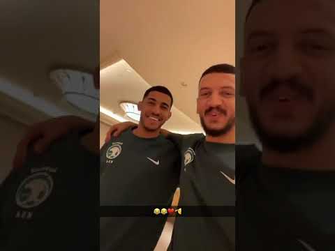 المالكي مع سلطان الغنام 💚#الهلال