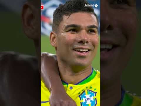 ¡Casemiro, el '9' de Brasil!