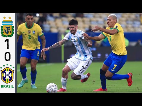Rodrigo De Paul vs Brazil | Copa América FINAL | English Commentary