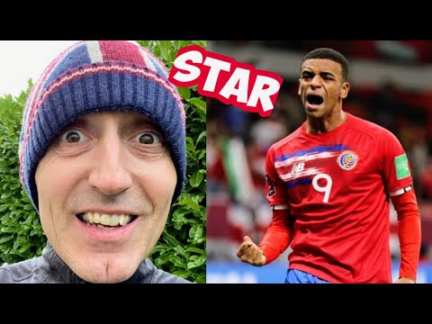 Jewison Bennette Scores A Brace For Costa Rica Against South Korea.