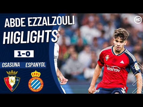 Ezzalzouli vs Espanyol I تحركات +أسيست عبد الصمد الزلزولي أمام إسبانيول برشلونة ، لاعب خرافي صراحة 💥