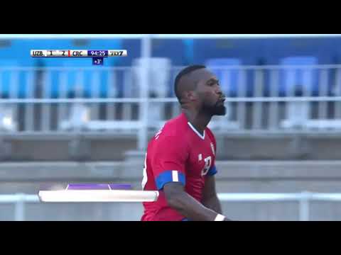 Gol de Kendall Waston contra Uzbekistán
