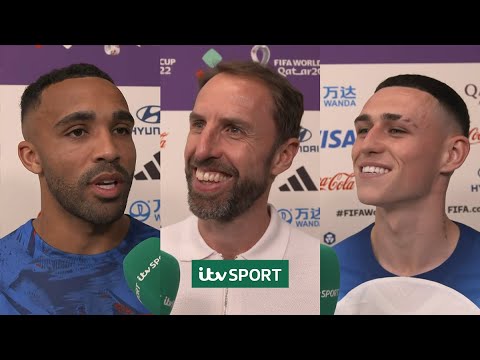 🏴󠁧󠁢󠁥󠁮󠁧󠁿 Foden, Wilson and Southgate on England's World Cup win over Wales | ITV Sport