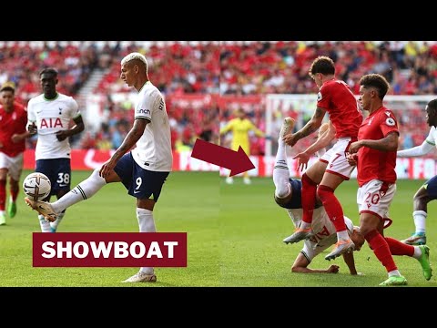 SHOWBOAT! Richarlison wiped out by Brennan Johnson & Neco Williams | Nottingham Forest vs Tottenham