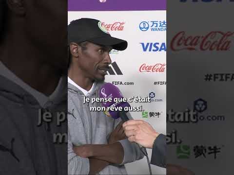 🇸🇳🗨️ Aliou Cissé dédie la victoire du Sénégal contre l’Equateur à Sadio Mané