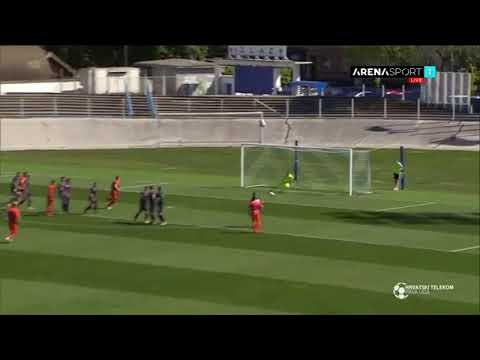 Fran Karačić free kick goal