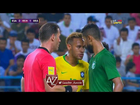 ملّخص وأبرز ماقدمّه نجم الهلال سلمان الفرج أمام منتخب البرازيل بجودة عالية HD