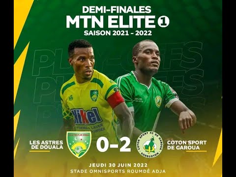 LES ASTRES 0-2 COTON SPORT - HIGHLIGHTS (Play OFFS ELITE_ONE 2022)