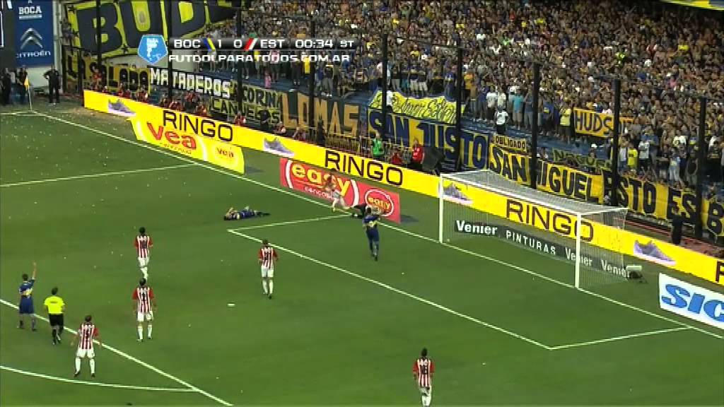 Rulli se lució en la Bombonera. Boca 1 Estudiantes 0. Final 2014. Fecha 4. Fútbol Para Todos.