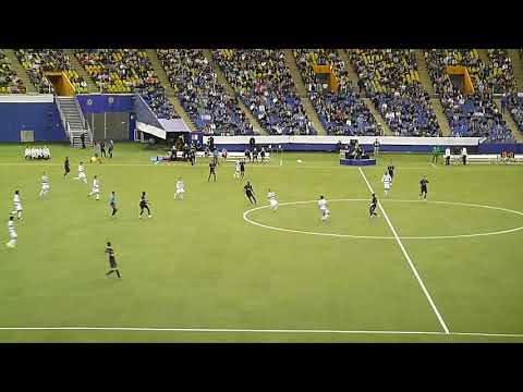 Ismaël Koné of CF Montreal (Impact) scores vs. Santos Laguna CONCACAF Champions League 2/23