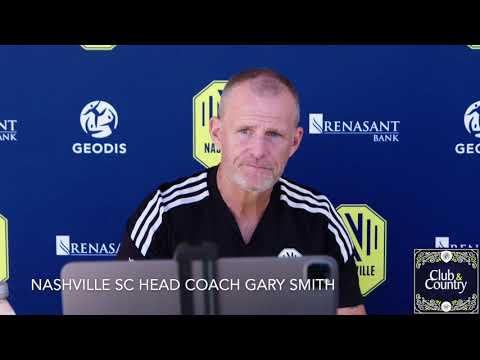 Gary Smith and Shaq Moore Pre LA Galaxy