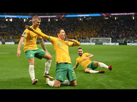 Socceroos World Cup goalscorer v France Craig Goodwin with stunning volley