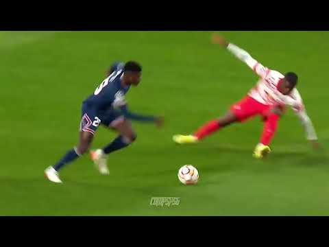 Nuno Mendes speed - show - skills in PSG 2022|HD.