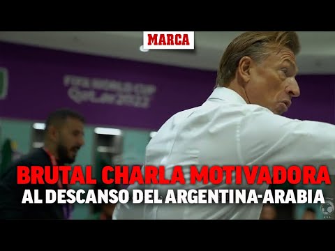 La brutal charla de Hervé Renard para remontar a Argentina I MARCA