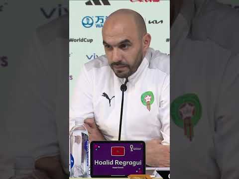 🏆🇲🇦🗨️ Le message fort de Walid Regragui : "Montrer que le football africain a passé une étape"