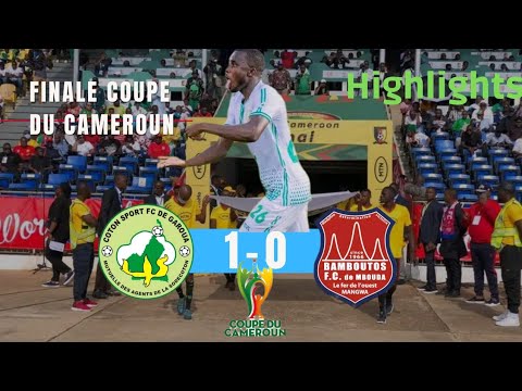 COTON SPORT 1-0 BAMBOUTOS FC | Highlights - Finale coupe du Cameroun