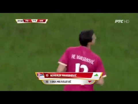 Nemanja Maksimovic debituje za A reprezentaciju Srbije! (Poljska-Srbija)