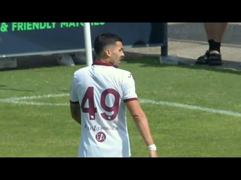 Nemanja Radonjic Debut Torino vs Frankfurt 15/07/2022