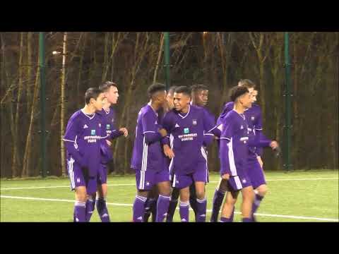 Andonline U16 Anderlecht - OHL Mario Stroeykens and Zeno Debast