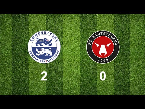 Alexander Bah laver kongemål mod FC Midtjylland.