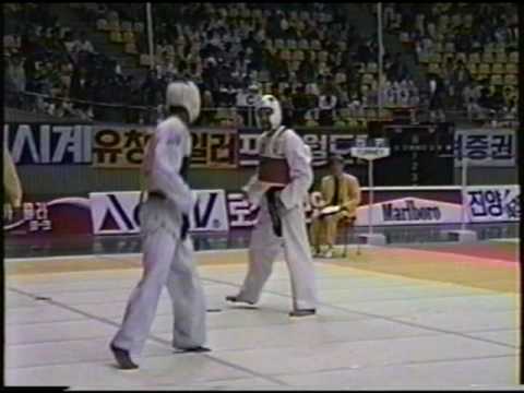 1989 World Tae Kwon Do Championships 70KG Final.mpeg