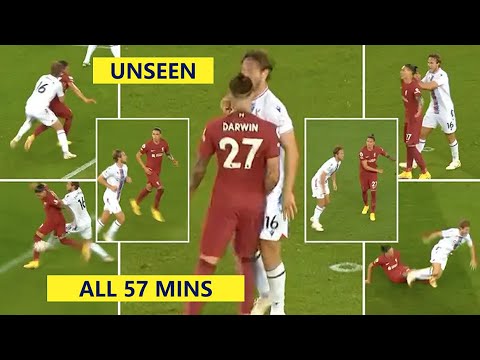 😅Unseen Footage Shows How Andersen Rattled Darwin Nunez All Game Before Red Card for Headbutt